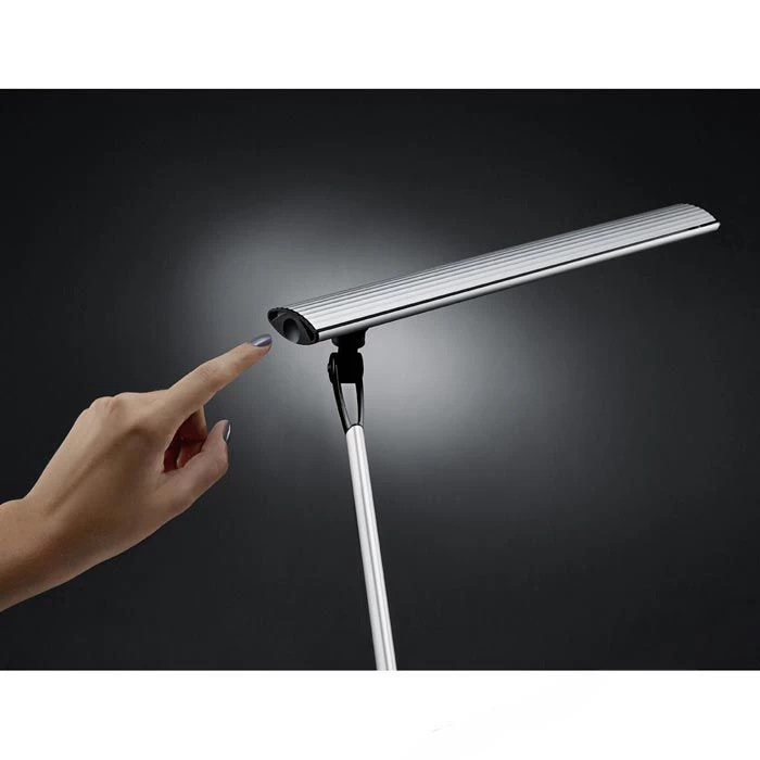 Hansa Schreibtischlampe LED Delight, Dimmbar, Aluminium, Mit Standfuß 2 Hansa Schreibtischlampe LED Delight, Dimmbar, Aluminium, Mit Standfuß – Bild 2