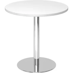 Hammerbacher Besprechungstisch STF08, Rund, 80 X 74,5cm (ØxH), Weiß
