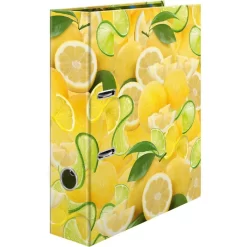 Herma Ordner 7114 Früchte, Karton, A4, 7cm, Motiv Zitrone