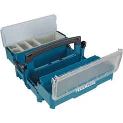 Makita Werkzeugkoffer Storage-Box Für MAKPAC, Leer, Kunststoff Klappkoffer, Für MakPac Größe 1-4