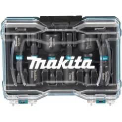 Makita Steckschlüssel E-15768, 6-teilig, 6 - 13mm Schlüsselweite - 50mm Länge, 1/4 Zoll