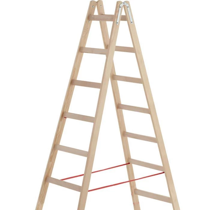 Zarges Stehleiter Cresta B 40110, Aus Holz Mit 2 X 10 Sprossen 2 Zarges Stehleiter Cresta B 40110, Aus Holz Mit 2 X 10 Sprossen – Bild 2