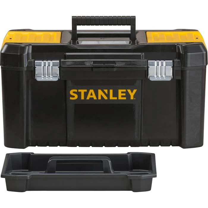 Stanley Werkzeugkoffer Essential, STST1-75521, Leer, Mit Metallschließen, 19 Zoll 1 Stanley Werkzeugkoffer Essential, STST1-75521, Leer, Mit Metallschließen, 19 Zoll