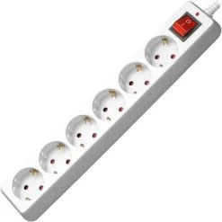 Goobay Steckdosenleiste 6-fach Überspannungsschutz