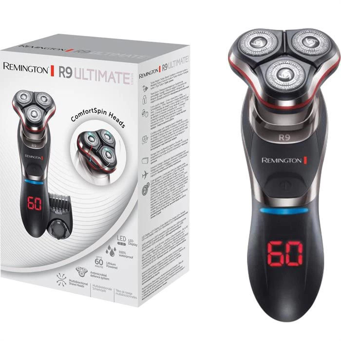 Remington Elektrorasierer R9 Ultimate, XR1570, Für Männer, Wet & Dry, Mit Trimmer, Schwarz 1 Remington Elektrorasierer R9 Ultimate, XR1570, Für Männer, Wet & Dry, Mit Trimmer, Schwarz