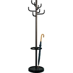 Kerkmann Garderobenständer Sierra, 6097, Mit 8 Haken, Metall, Schwarz