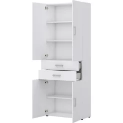 Röhr Kombischrank Direct.office, Aus Holz, Weiß, Mit Türen Und Schubladen, 80 X 212,5 X 33,5cm 7 Röhr Kombischrank Direct.office, Aus Holz, Weiß, Mit Türen Und Schubladen, 80 X 212,5 X 33,5cm -Produkte Für Zuhause c17e1c55235a6fdf7653338fcb104efbb47be381 kombischrank roehr direct.office aus holz weiss