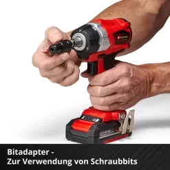 Einhell Akku-Schlagschrauber TP-CW 18 Li BL-Solo, 215Nm, 18V, Mit Bit-Adapter -Produkte Für Zuhause c3e13affd5527f4c9a3927564b9428e48c15bded akku schlagschrauber einhell tp cw 18 li bl solo