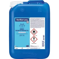 Sterillium Pure, 9816870, Händedesinfektionsmittel, 5 Liter, Kanister, Desinfektionsmittel