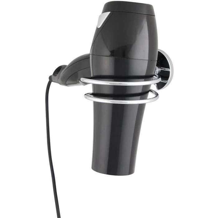 Fackelmann Haartrocknerhalter Vision 86769, Spiralförmig, Verchromt 2 Fackelmann Haartrocknerhalter Vision 86769, Spiralförmig, Verchromt – Bild 2