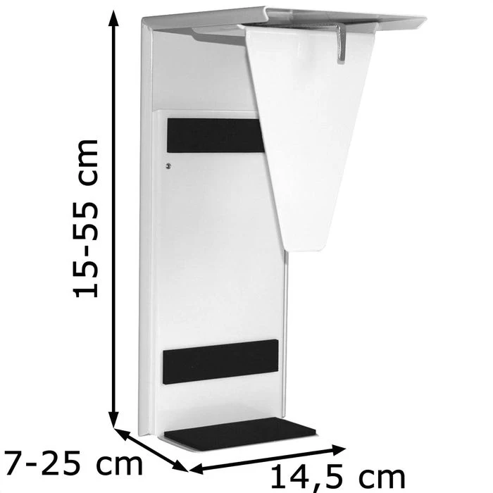 Actiforce PC-Halterung CHP02-29, Zum Unterbau Für Schreibtische, Weiß 2 Actiforce PC-Halterung CHP02-29, Zum Unterbau Für Schreibtische, Weiß – Bild 2