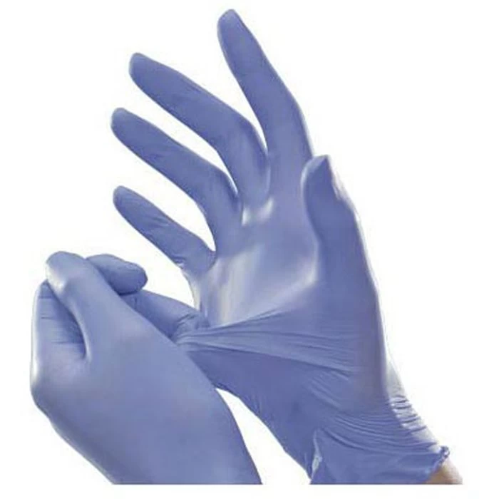 B.Braun Einmalhandschuhe Vasco Nitril Light, Puderfrei, 9207724, Lila, 100 Stück, Größe M 3 B.Braun Einmalhandschuhe Vasco Nitril Light, Puderfrei, 9207724, Lila, 100 Stück, Größe M – Bild 3