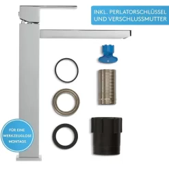 Bächlein Waschtischarmatur Kantig, Chrom, Hochdruck, Hoher Auslauf 10 Bächlein Waschtischarmatur Kantig, Chrom, Hochdruck, Hoher Auslauf -Produkte Für Zuhause cd1a3d0917ba81bfd5df9bf1c0869fac99739ca0 waschtischarmatur baechlein kantig chrom