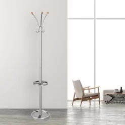 Kerkmann Garderobenständer Nina, 6095, Mit 6 Haken, Metall, Silber -Produkte Für Zuhause d1634b8994730f29ce6bbec0245e76976cc51ade garderobenstaender kerkmann nina 6095