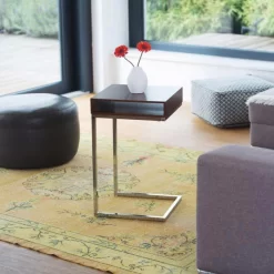 Relaxdays Beistelltisch 10020361, Braun, Aus Holz / Metall, 37 X 61 X 38 Cm, Rechteckig -Produkte Für Zuhause d23e5bab2627b459952b71cfae70e41517d78103 beistelltisch relaxdays 10020361 braun