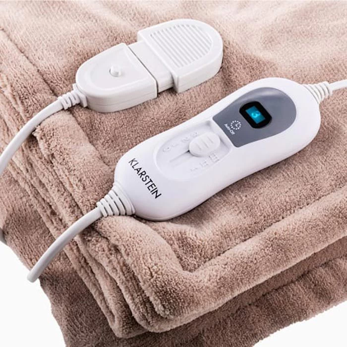 Klarstein Heizdecke Dr. Watson XXL Beige, 200 X 180cm, Abschaltautomatik 2 Klarstein Heizdecke Dr. Watson XXL Beige, 200 X 180cm, Abschaltautomatik – Bild 2