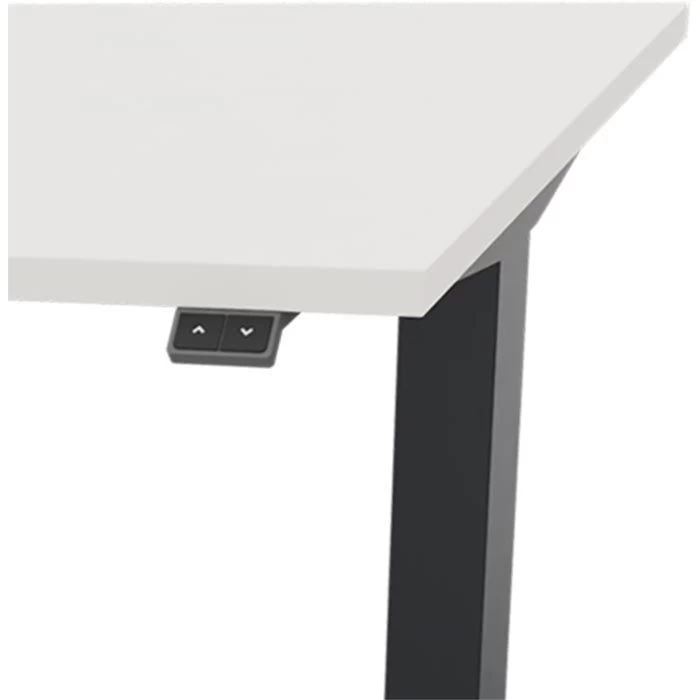 Fm-Büromöbel Schreibtisch Move 2.0, Diamantweiß, Elektrisch Höhenverstellbar, 200 X 63-129 X 80cm 3 Fm-Büromöbel Schreibtisch Move 2.0, Diamantweiß, Elektrisch Höhenverstellbar, 200 X 63-129 X 80cm – Bild 3