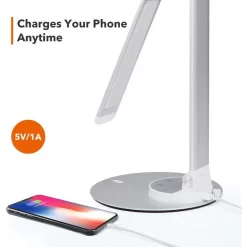 TaoTronics Schreibtischlampe TT-DL22 LED, Standfuß, Dimmbar, USB, Silber 7 TaoTronics Schreibtischlampe TT-DL22 LED, Standfuß, Dimmbar, USB, Silber -Produkte Für Zuhause d4d91e39ea60109a1016735d44b69d27c672f49a schreibtischlampe taotronics tt dl22 led