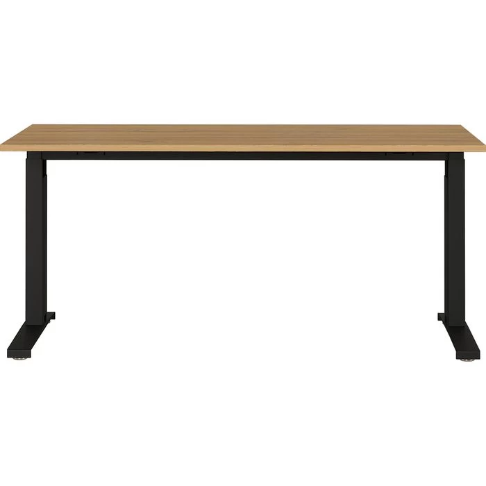 Germania Schreibtisch Agenda, 4240-582, Höhenverstellbar, 160 X 68-88 X 80 Cm, Eiche 3 Germania Schreibtisch Agenda, 4240-582, Höhenverstellbar, 160 X 68-88 X 80 Cm, Eiche – Bild 3