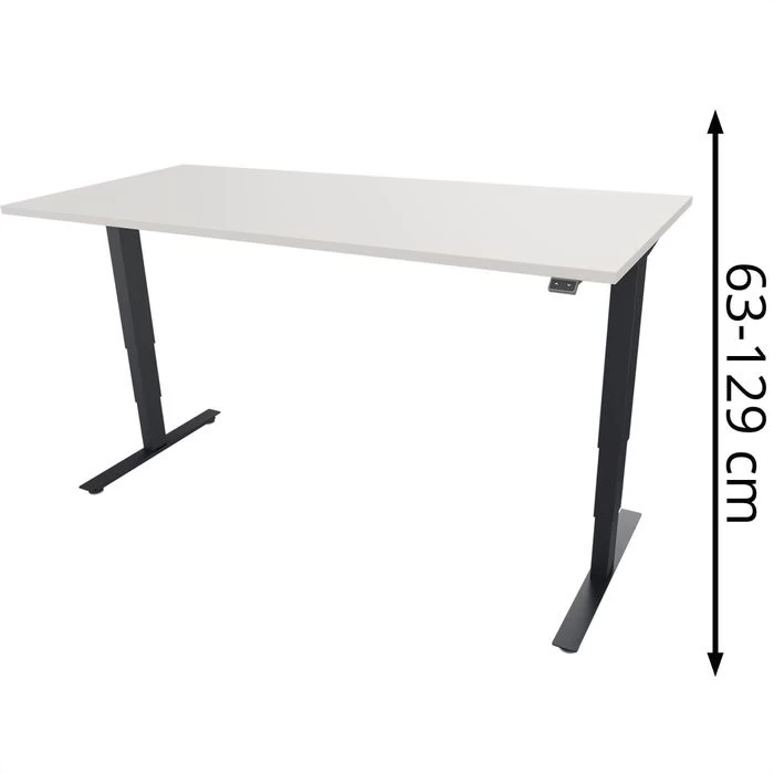 Fm-Büromöbel Schreibtisch Fastline, Move 2.0, Elektrisch Höhenverstellbar, 180 X 80cm, Lichtgrau 1 Fm-Büromöbel Schreibtisch Fastline, Move 2.0, Elektrisch Höhenverstellbar, 180 X 80cm, Lichtgrau