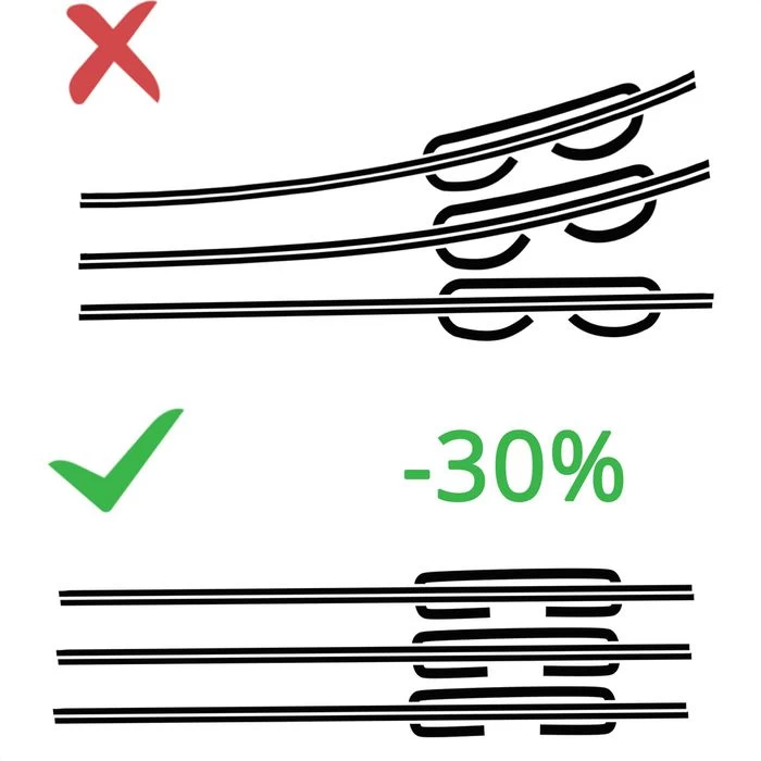 Novus Heftgerät B8FC, 020-1673, Flat-Clinch, Heftleistung 50 Blatt, Schwarz 2 Novus Heftgerät B8FC, 020-1673, Flat-Clinch, Heftleistung 50 Blatt, Schwarz – Bild 2