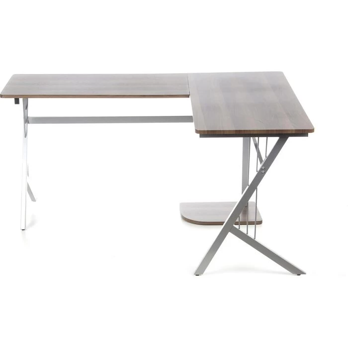 HJh-OFFICE Schreibtisch Pollux 673460, Walnuss, Maße: 155 X 130cm, L-Form 4 HJh-OFFICE Schreibtisch Pollux 673460, Walnuss, Maße: 155 X 130cm, L-Form – Bild 4