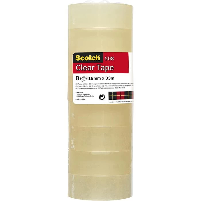Scotch 508 Klebeband 19mm X 33m 8 Stück 1 Scotch 508 Klebeband 19mm X 33m 8 Stück