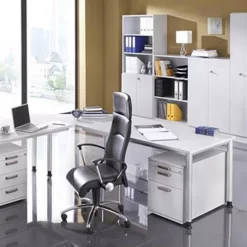 Hammerbacher Rollcontainer N-Serie, Holz, Weiß, Mit 2 Schüben Und Hängeregistratur, Abschließbar, Tiefe 80cm 9 Hammerbacher Rollcontainer N-Serie, Holz, Weiß, Mit 2 Schüben Und Hängeregistratur, Abschließbar, Tiefe 80cm -Produkte Für Zuhause dfbe4026ee4655d6c4f7c102da0a166fe30453b5 rollcontainer hammerbacher n serie holz weiss