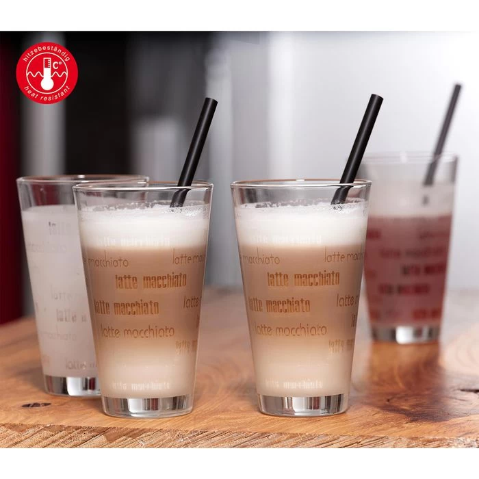 Ritzenhoff&Breker Kaffeegläser Chicco, Latte Macchiato Gläser, 330ml, 4 Stück 6 Ritzenhoff&Breker Kaffeegläser Chicco, Latte Macchiato Gläser, 330ml, 4 Stück – Bild 6