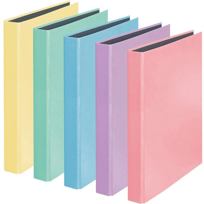Falken Ringbuch PastellColor 15062486, A4, 2 Ring, Ring-Ø 25mm, Farbig Sortiert, 10 Stück 1 Falken Ringbuch PastellColor 15062486, A4, 2 Ring, Ring-Ø 25mm, Farbig Sortiert, 10 Stück
