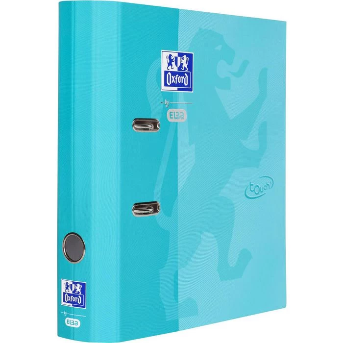 Oxford By Elba Ordner 400104028 Soft Touch, A4, Breit, Karton, Aquablau 1 Oxford By Elba Ordner 400104028 Soft Touch, A4, Breit, Karton, Aquablau