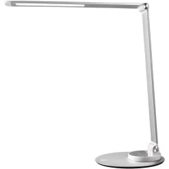 TaoTronics Schreibtischlampe TT-DL22 LED, Standfuß, Dimmbar, USB, Silber