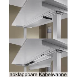 Hammerbacher Schreibtisch XMST 19, Eiche, Elektrisch Höhenverstellbar, 180 X 71-120 X 80cm -Produkte Für Zuhause e50e9d77632325a06a05b1d62e5727355702c10a schreibtisch hammerbacher xmst 19 eiche