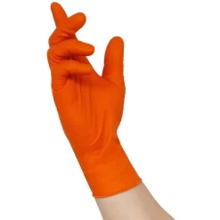 NITRAS Einmalhandschuhe Tough Grip N, Nitril, 8335, Puderfrei, Orange, 50 Stück, Gr. XL -Produkte Für Zuhause e5c761c6222562ffd6cf63b9a12afe2fe92b1137 einmalhandschuhe nitras tough grip n nitril 8335