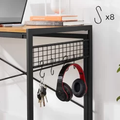 Vasagle Schreibtisch LWD042B05, Honigbraun, Maße: 100 X 60cm, Klappbar -Produkte Für Zuhause e66d46d5e972a25ce29266f7389e82383723721b schreibtisch vasagle lwd042b05 honigbraun