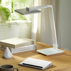 FeinTech Schreibtischlampe LTL00100 LED, Dimmbar, USB, Standfuß -Produkte Für Zuhause e72d5680764e205bc2d3ec9a57f3a38b83b9ac2e schreibtischlampe feintech ltl00100 led