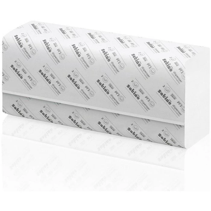 Satino Papierhandtücher Comfort 277340, Weiß, 2-lagig, Interfold-Falz, 20,6 X 32 Cm, 3000 Stück 5 Satino Papierhandtücher Comfort 277340, Weiß, 2-lagig, Interfold-Falz, 20,6 X 32 Cm, 3000 Stück – Bild 5