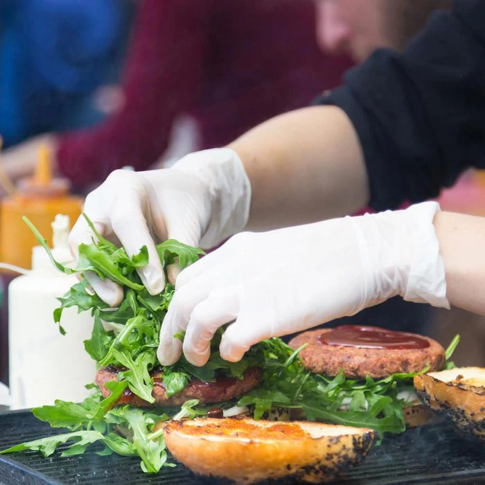 Franz-Mensch Einmalhandschuhe Safe Light, 27059, Nitril, Puderfrei, Weiß, 100 Stück, Größe M 4 Franz-Mensch Einmalhandschuhe Safe Light, 27059, Nitril, Puderfrei, Weiß, 100 Stück, Größe M – Bild 4