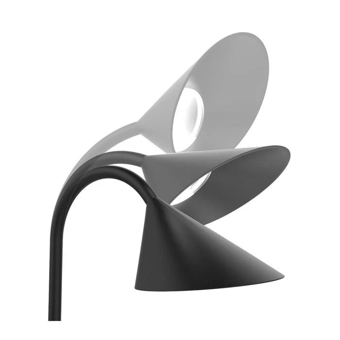 Unilux Schreibtischlampe Sol LED, Weiß, Mit Standfuß 3 Unilux Schreibtischlampe Sol LED, Weiß, Mit Standfuß – Bild 3