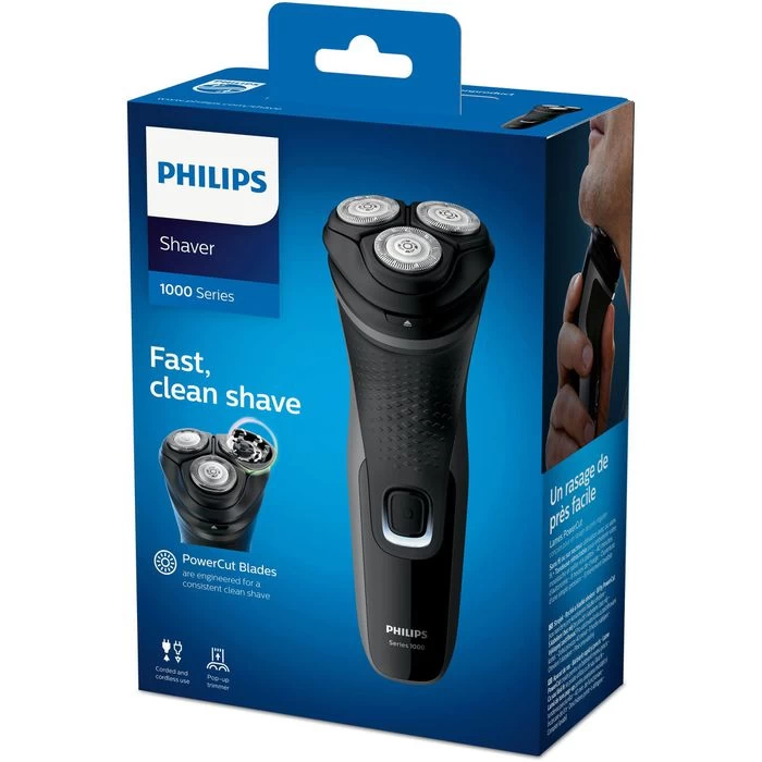 Philips Elektrorasierer Series 1000 S1231/41, Trockenrasierer, PowerCut-Klingensystem & Trimmer 8 Philips Elektrorasierer Series 1000 S1231/41, Trockenrasierer, PowerCut-Klingensystem & Trimmer – Bild 8