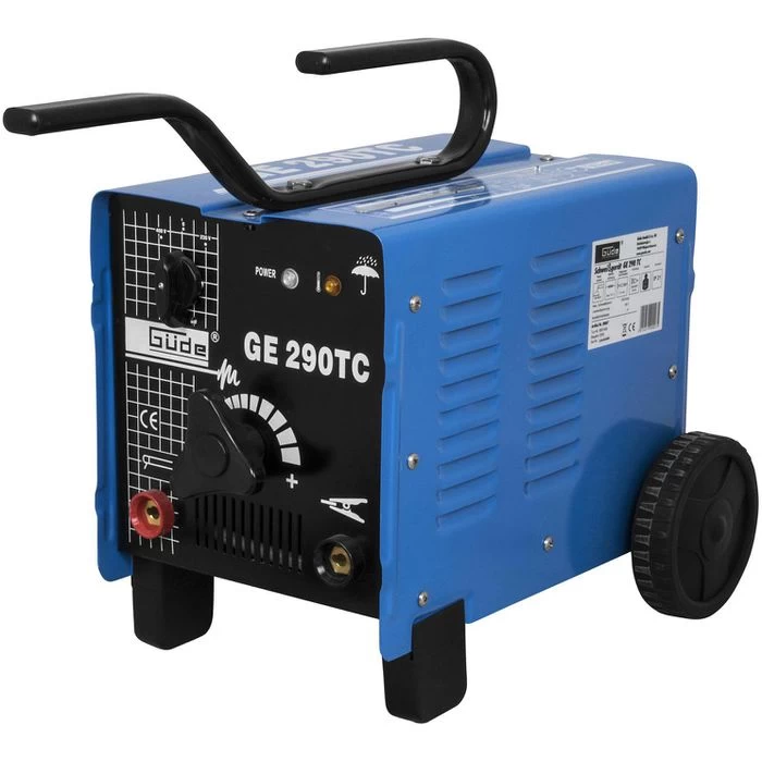 Güde Schweißgerät GE 290TC, Elektrodenschweißen, 60-200 A, Set 2 Güde Schweißgerät GE 290TC, Elektrodenschweißen, 60-200 A, Set – Bild 2