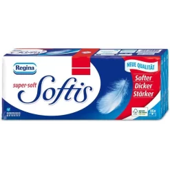 Regina Taschentücher Softis, 4-lagig, 15 Päckchen