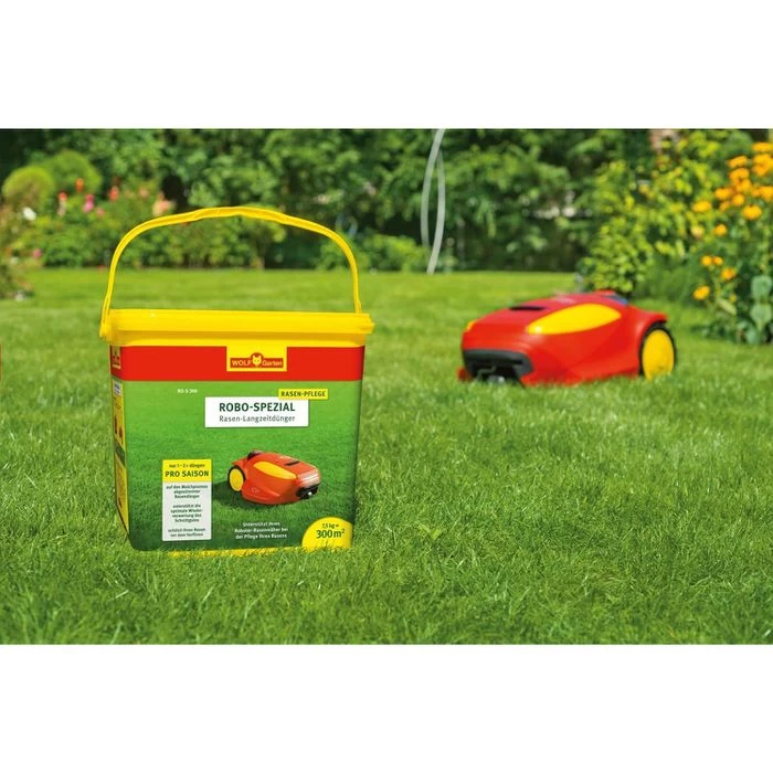 Wolf-Garten Rasendünger RO-S 300, Langzeitwirkung Bis 70 Tage, 7,5 Kg Für 300m² 2 Wolf-Garten Rasendünger RO-S 300, Langzeitwirkung Bis 70 Tage, 7,5 Kg Für 300m² – Bild 2