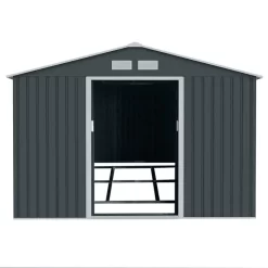 Svita Geräteschuppen 95632, 8,25m², 277 X 319 X 192 Cm (BxTxH), Metall -Produkte Für Zuhause f655d0c75c9bcda9e5ba8f3930a97c3bb548bf59 geraeteschuppen svita 95632 8 25 m2