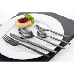 Gräwe Menümesser Lissabon, Edelstahl - Titan, Rostfrei, Schwarz, Set 6 Stück -Produkte Für Zuhause f682999fe8ab762aa1ebed3edde31a0e65577a1c menuemesser graewe lissabon edelstahl titan