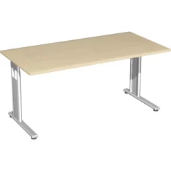 Geramöbel Schreibtisch Flex S-618103-AS, Ahorn, Maße: 160 X 80cm