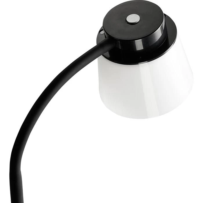 Alco Schreibtischlampe 935 LED, Dimmbar, Schwarz, Mit Standfuß 2 Alco Schreibtischlampe 935 LED, Dimmbar, Schwarz, Mit Standfuß – Bild 2